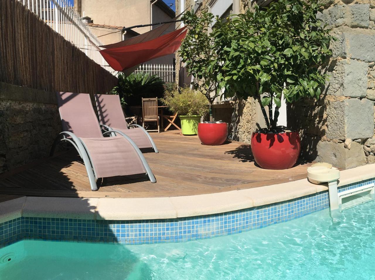 Laure-Minervois La Cigaline Bed & Breakfast エクステリア 写真